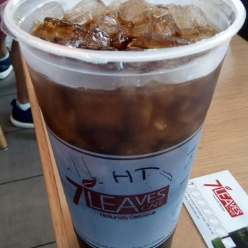 7 Leaves Cafe - 7 Leaves Herbal Tea is just fair, it tastes just like the one that comes in a plastic bottle. - Coffee & Tea Near Me - Alhambra, California