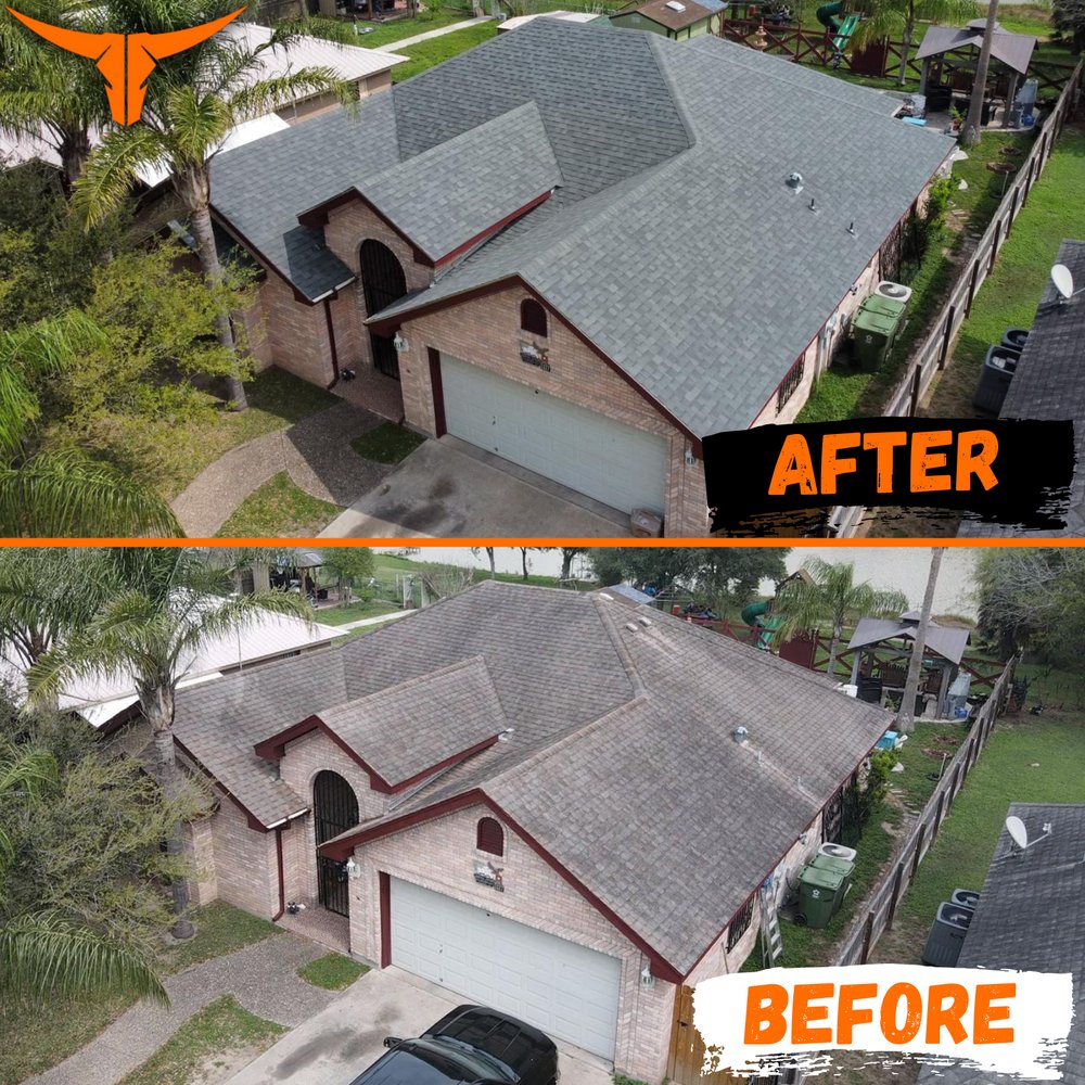 Slide of Longhorn Roofing