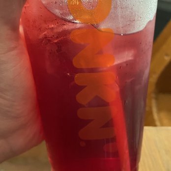 Dunkin' - Apple Cranberry Refresher - Donuts Near Me - Torrington, Connecticut