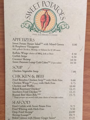 Menu photo 8 Sweet Potatoes Restaurant New Rochelle, NY