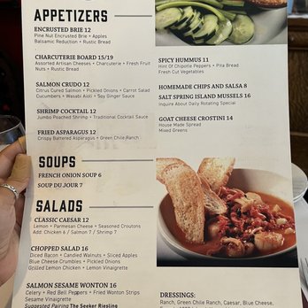 Seared - Menu - Steakhouses Near Me - Albuquerque, New Mexico