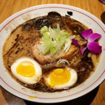 Sansotei Ramen - Black miso with thin noodles. - Ramen Near Me - Ottawa, Ontario Sansotei Ramen - Black miso with thin noodles. - Ramen Near Me - Ottawa, Ontario