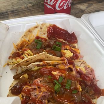 Northeast Sandwich Co. - Pork roll tacos - Breakfast & Brunch Near Me - Philadelphia, Pennsylvania