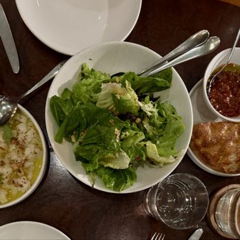 Ci Siamo - Scallop tartare, salad verde, and focaccia - Italian Near Me - New York, New York Ci Siamo - Scallop tartare, salad verde, and focaccia - Italian Near Me - New York, New York