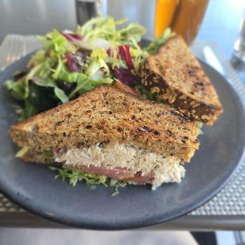 Café Modern - Chicken Salad Sandwich, Simple Salad - Breakfast & Brunch Near Me - Fort Worth, Texas