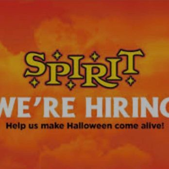 Spirit Halloween - Hiring sign - Costumes Near Me - Chatham, Ontario Spirit Halloween - Hiring sign - Costumes Near Me - Chatham, Ontario