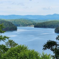 Philpott Dam Visitors Center - Here's Philpott Lake. Beautiful!