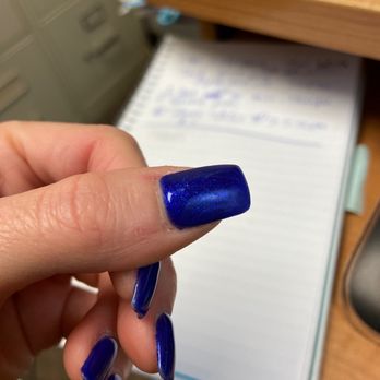 Radiant Nail Spa - The corner of my thumb nail isn't glossy like the rest of my nails are - Nail Salons Near Me - Boynton Beach, Florida Radiant Nail Spa - The corner of my thumb nail isn't glossy like the rest of my nails are - Nail Salons Near Me - Boynton Beach, Florida