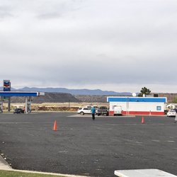 Chevron - View of Chevron from the picnic/dog walk area @ Chevron - 10/18/17