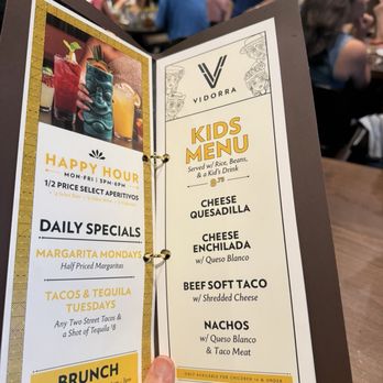 Vidorra - Menu - Cocktail Bars Near Me - Grapevine, Texas Vidorra - Menu - Cocktail Bars Near Me - Grapevine, Texas