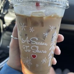 Iced Turtle Latte Iced Turtle Latte