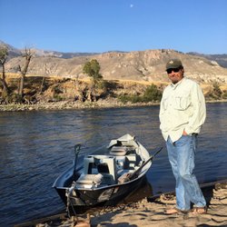 Angler’s West Fly Fishing Outfitters - Jeff ready to get his drift boat on