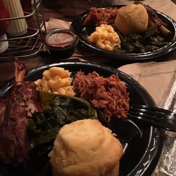 Pierce's Pitt Bar-B-Que - The shank of pork,collard greens and macaroni and cheese were the best.The pulled pork and chicken too vinegary. OMG! The corn muffin ok - Barbeque Near Me - Williamsburg, Virginia Pierce's Pitt Bar-B-Que - The shank of pork,collard greens and macaroni and cheese were the best.The pulled pork and chicken too vinegary. OMG! The corn muffin ok - Barbeque Near Me - Williamsburg, Virginia