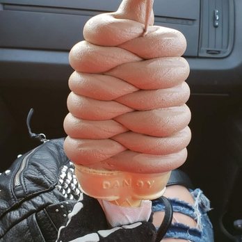 Reid's Dairy - LARGE Soft Serve. If you're hungry its worth it or if you want to share it's totally possible. Unless your greedy like I am eat it all ;) - Cheese Shops Near Me - Belleville, Ontario