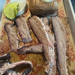 Lean brisket. Lean brisket.
