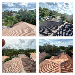 XStream Pressure Cleaning - Barrel tile roof cleaning 
Soft wash no pressure no damage