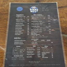 Menu Menu