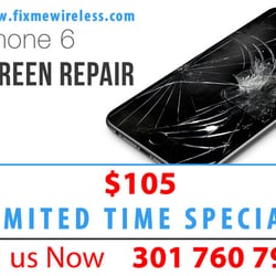 FixMe Wireless - cell phone repair shop - IPhone 6 screen repair