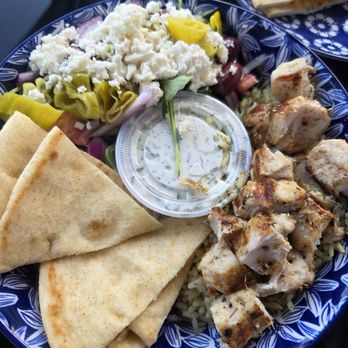 The Greek Korner - Lemon rice pilaf and chicken bowl - Greek Near Me - Hatboro, Pennsylvania