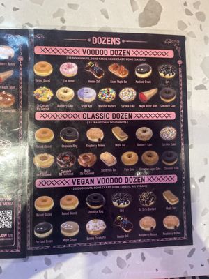 Menu photo 1 Voodoo Doughnut Miami, FL
