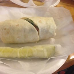 Chicken Hummus Wrap
