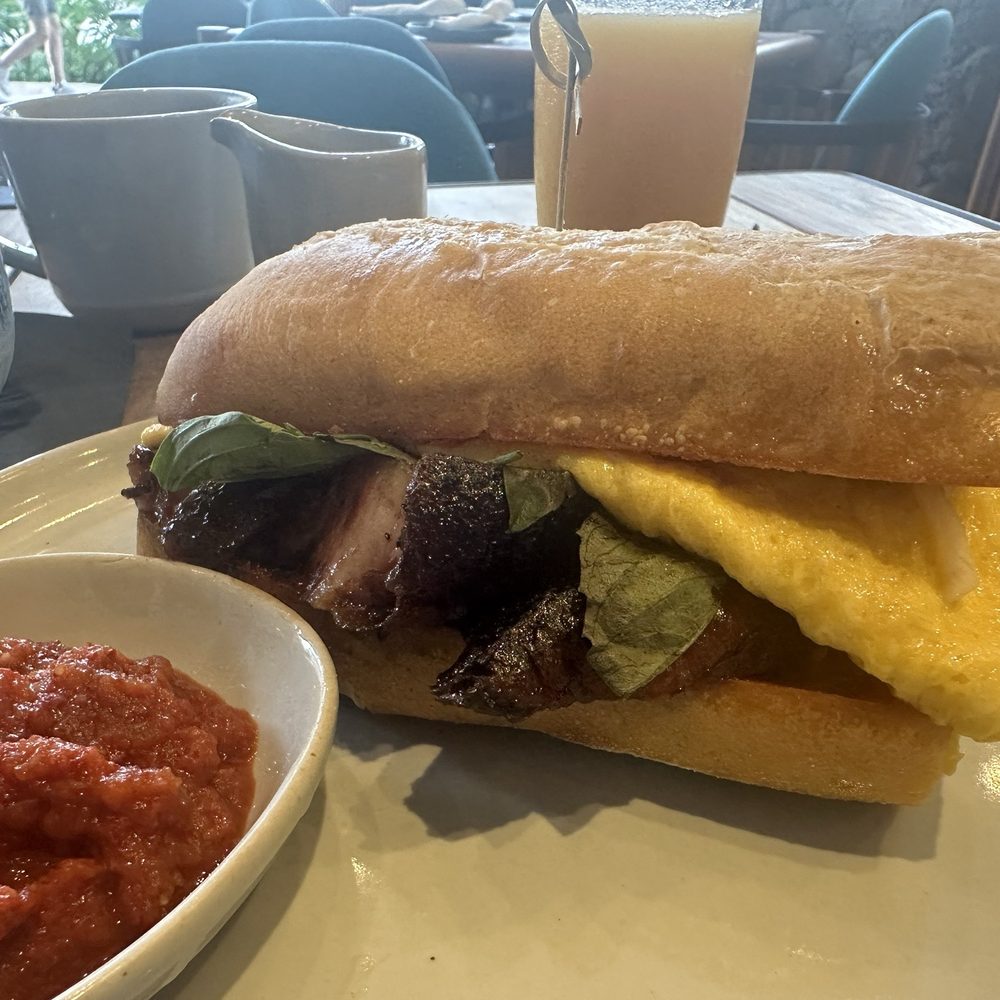 Piko Kitchen + Bar - Banh mi...delicious. With a mimosa and coffee.. - Cocktail Bars Near Me - Honolulu, Hawaii Piko Kitchen + Bar - Banh mi...delicious. With a mimosa and coffee.. - Cocktail Bars Near Me - Honolulu, Hawaii