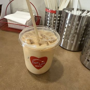 True Love Coffee - Iced Vanilla Latte - Coffee & Tea Near Me - San Juan Capistrano, California