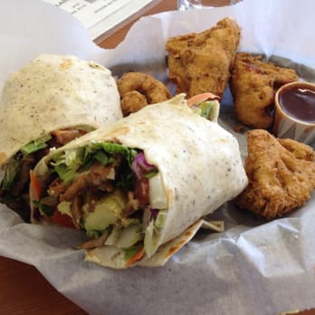 Daisy's Catering Cafe - Bbq protein wrap and avocado, added cauliflower as a combo. - Caterers Near Me - South Holland, Illinois Daisy's Catering Cafe - Bbq protein wrap and avocado, added cauliflower as a combo. - Caterers Near Me - South Holland, Illinois