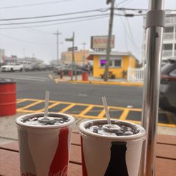 Steaks Unlimited - Could have shared a large soda between 2 people.. especially since food was filling
