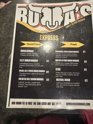 Menu photo 3 Bubba's Gourmet Burghers & Beer Canonsburg, PA