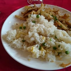 Tokyo Au Porte Bonheur - Calamars sautés et riz cantonais