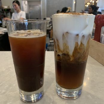 Sweet Maple - Americano and chai tea latte - American Near Me - San Francisco, California