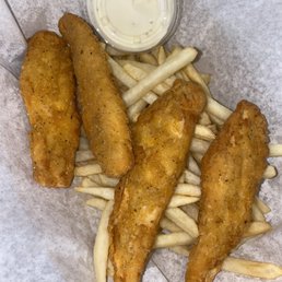Chicken tenders basket. Chicken tenders basket.