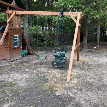 5 Star Paving & Masonry - They destroyed our new swing set by taking it out and attempting to put it back with a bobcat. - Masonry/Concrete Near Me - Islip Terrace, New York 5 Star Paving & Masonry - They destroyed our new swing set by taking it out and attempting to put it back with a bobcat. - Masonry/Concrete Near Me - Islip Terrace, New York
