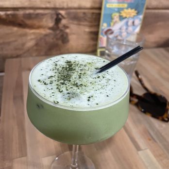 Zuzu Momo - Matcha cocktail - Indian Near Me - Everett, Massachusetts
