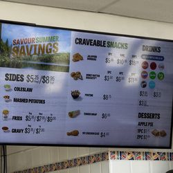 Church's Texas Chicken - Menu Aug 2026