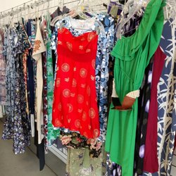 The Salvation Army Family Store & Donation Center - Hawaiian dresses.