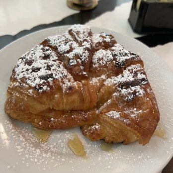 Bistro Cafe - Croissant with drizzled honey - Breakfast & Brunch Near Me - Miami, Florida