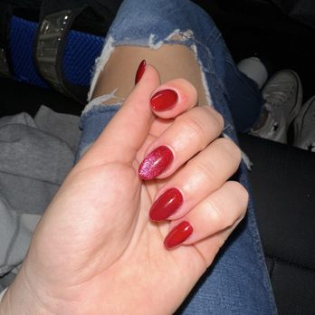 Viva Nail & Spa - Builder gel with cat eye. - Nail Salons Near Me - Ocala, Florida Viva Nail & Spa - Builder gel with cat eye. - Nail Salons Near Me - Ocala, Florida