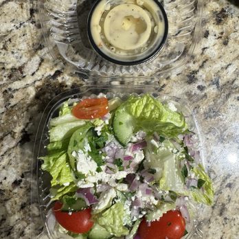 Cafe Express - Side Original Greek Salad (sans olives) - Sandwiches Near Me - Houston, Texas