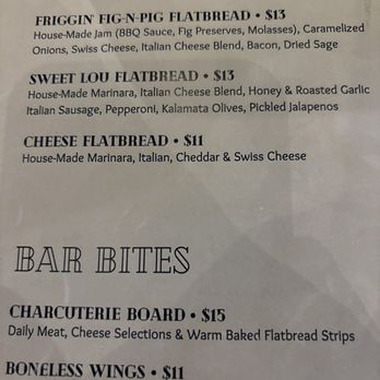 The Tap Room - Menu indicating Kalamata olives. - Bars Near Me - Lafayette, Louisiana The Tap Room - Menu indicating Kalamata olives. - Bars Near Me - Lafayette, Louisiana