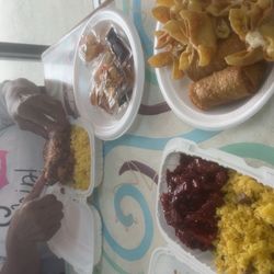China Garden - Boneless spare ribs, Fried Crab Rangoon, Egg Roll, Lobster Egg Foo Young