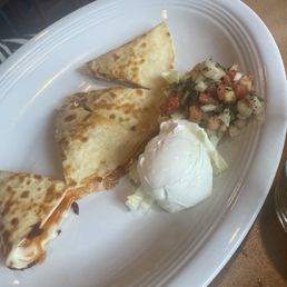 Grilled Chicken Quesadilla they were okay needed more seasoning Grilled Chicken Quesadilla they were okay needed more seasoning