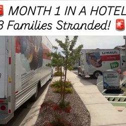 Desert Financial Credit Union - Moving trucks standing by in 100° heat for over a month three family stranded
