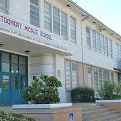 Montgomery Middle STEAM Magnet School - Front entrance