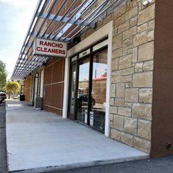 Rancho Cleaners - Store entrance.
