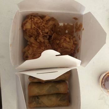 Mayflower Restaurant - Fried shrimp balls and egg rolls - Chinese Near Me - Milpitas, California