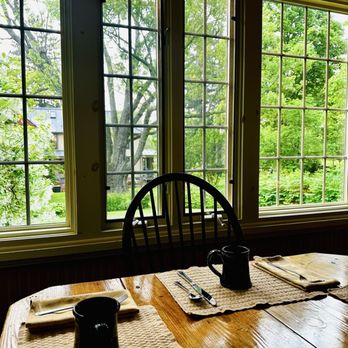 The Inn At Gothic Eves - The view for breakfast - Hotels Near Me - Trumansburg, New York The Inn At Gothic Eves - The view for breakfast - Hotels Near Me - Trumansburg, New York
