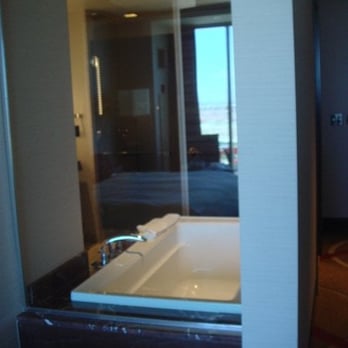 M Resort - Window into the bathroom area. - Hotels Near Me - Henderson, Nevada M Resort - Window into the bathroom area. - Hotels Near Me - Henderson, Nevada