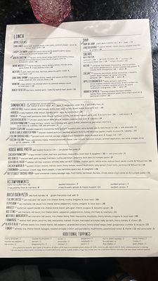 Menu photo 7 Tuscan Brick Oven Bistro Freeport, ME